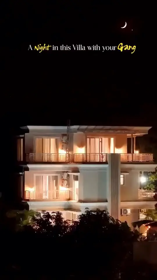 A night at the villa